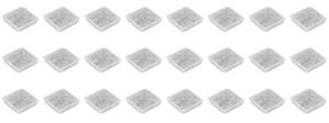 Nispira Charcoal Water Filter Replacement for Petmate Replendish Mason Pet Fountains & Gravity Waterer Bowls, 24 pk