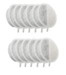 Nugget Drinking Fountain Replacement Filters (12 Pack) | Fits ALL Nugget Fountains | Activated Charcoal and Ion Exchange Resin for Water Filtration