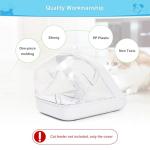 Pet Feeder Rear Cover for Pet Feeder & Connect, YOIHABV Cat Feeder Cover, Help Ensure Persistent Pets Can't Access/Steal Food from The Rear of The Cat Feeder While Lid is Open