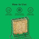 C&S EZ Fill Suet Basket, Suet Feeders for Wild Birds, Holds One Suet Cake, 8 Ounces