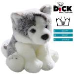 Carl Dick Husky Sitting, 8.5 inches, 22cm, Plush Toy, Soft Toy, Stuffed Animal 3134