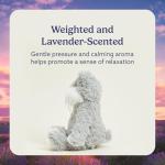 warmies Microwavable & Weighted Stuffed Animals, Cat - Heated Stuffed Animal Plushie for Warmth & Comfort - Cute Soft Plush Toys for Adults & Children (Boys, Girls, Babies & Toddlers)