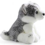 Carl Dick Husky Sitting, 8.5 inches, 22cm, Plush Toy, Soft Toy, Stuffed Animal 3134