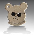 Carl Dick Husky Sitting, 8.5 inches, 22cm, Plush Toy, Soft Toy, Stuffed Animal 3134