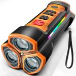 Chwwen Dog Bark Deterrent Devices 2025 Release Anti Barking Device for Dogs Barking Silencer in 55FT Indoor Outdoor 3X Head Anti Bark Device with Flashlight &Party Flashlight Portable Training Tool
