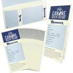 ANZON MORIES Dog Vaccination Record Cards 24 Packs with Storage Pocket for Micro Chips, Accessories, Large 8 x 10.5 Inch Puppy and Canine Vaccines Shot Memo for Doggy Medical Grooming Kennel Care