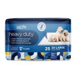 Pet Life Unlimited Heavy Duty Triple Extra Large Puppy Pads – 36" x 36", 50 Count (3XL) | Dog Training Pads with Odor Controlling Wetness-Activated Clover Leaf Scent | USA Made