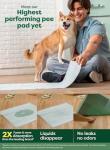 Earth Rated Max Absorbency Puppy Pee Pads for Dogs Absorbs 2X Faster & 2X More, Leak-Proof Odor-Free Potty Training Wee Wee Pad, Unscented, Large, 22” x 23”, 40 Count