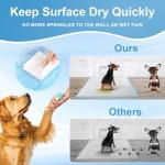 Puppy Pee Pads for Dogs 28"x44" 40 Count, Dog Pee Pads Extra Large, Leak-Proof & Super Absorbent, Thicken Disposable Potty Pads Puppy Training Pads for Cats Rabbits