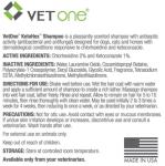 KetoHex Cat and Dog Shampoo - 16 oz Anti Bacterial Cat & Dog Flea And Tick Treatment, For Sensitive Skin Infections & Lesions, Protects & Moisturizes, Antifungal Treatment For Dogs & Cats - VetOne