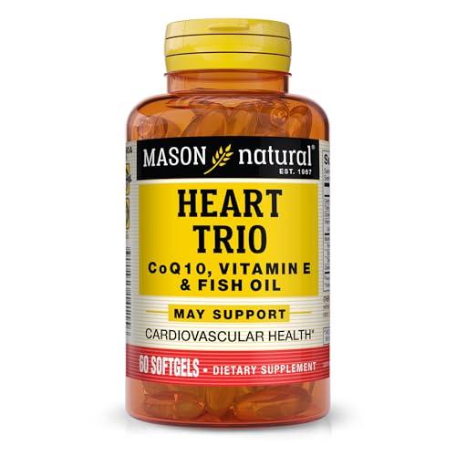 Mason Natural Vitamin, Co Q-10, Vitamin E and Fish Oil, 60 Softgels