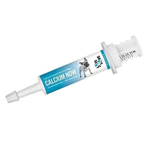 Calcium Now - Oral Calcium for Whelping Dogs (30 ml) - Dog & Cat Calcium Supplement Paste - Lots of Love