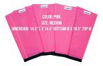 SHOOFLY Horse Leggins, Patented Loose Fitting Boots, Breathable Plastic Mesh (Pink/Medium)