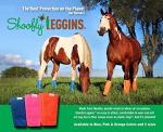 SHOOFLY Horse Leggins, Patented Loose Fitting Boots, Breathable Plastic Mesh (Pink/Medium)
