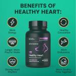 VetriScience CoQ10 Healthy Heart Easy-Open Capsules, Coenzyme Q10 Cardio and Healthy Aging Supplement for Dogs and Cats, Heart Support Supplement with 10 mg CoQ10, 100 Count