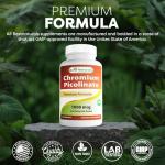 Best Naturals Chromium Picolinate 1000mcg 240 Tablets