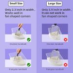 Niteangel Hamster Sand Bath Scoop: - Stainless Steel Sand Substrate Shovel Fine Mesh Metal Sifter Scooper fits Small Animal sandbath Box (Small Scoop)