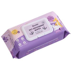 BESTLE Dog Wipes, 100 Count Pet Grooming Wipes, Conditioning Shine Coat, Cleaning and Deodorizing, Pet Wipes for Dogs & Cats, for Sensitive Skin (Lavender)