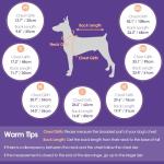 SUNFURA Small Dog Coat with Harness Built in, Warm Dog Jacket Winter with Zipper On Back, Waterproof Pet Snow Jacket Snowsuit Pet Sweater Clothes for Schnauzer, Yorkshire Terrier, Pink S