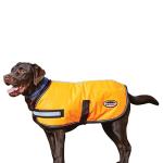 WeatherBeeta ComFiTec Reflective Parka 300D Dog Coat, Orange, 20"