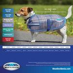 WeatherBeeta ComFiTec Reflective Parka 300D Dog Coat, Orange, 20"