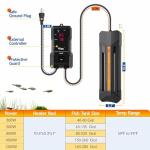 hygger 300W Aquarium Heater with Controller, Adjustable & Submersible Fish Tank Heater with Digital Display Safety Triple Protection Beeping Alarm for Saltwater and Freshwater 40-80 Gallon