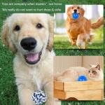 Koyukuk Dog Toy Balls for Small Dogs, 12 Pack Interactive Dog Toys for Small Breed 0-15 lbs, Includes Rubber, Squeak & Rope Balls