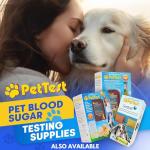 PetTest Sterile Twist-Top Lancets 21G for Dogs and Cats, for use with PetTest Diabetes Glucose Monitoring System (50 Lancets)