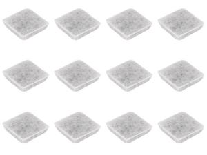 Nispira Charcoal Water Filter Replacement for Petmate Replendish Mason Pet Fountains & Gravity Waterer Bowls, 12 pk