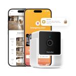 Petcube Cam | Indoor Wi-Fi Pet and Security Camera with Phone App, Pet Monitor with 2-Way Audio and Video, Night Vision, 1080p HD Video and Smart Alerts for Ultimate Home Security