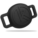 Tile Sticker Cat Collar Holder (2024): The Smallest, Lightest, and Most Comfortable Tracking Case for Cats - Track Your Pet with iPhone Samsung Android Device - Life360 for Boy Girl Kittens (Black)