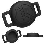 Tile Sticker Cat Collar Holder (2024): The Smallest, Lightest, and Most Comfortable Tracking Case for Cats - Track Your Pet with iPhone Samsung Android Device - Life360 for Boy Girl Kittens (Black)