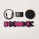 Fi New Series 3+ Smart Dog Collar - GPS Dog Tracker and Activity & New Fitness Monitor, Waterproof, LED Light, Escape Alerts, Nationwide Coverage [Free 6 Month Membership] (Pink, Large)