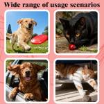 Smart GPS Tracker for Dogs|mini Easy to use Cat GPS Tracker|Waterproof and Drop-Proof|Real-time Positioning Smart Alarm pet Tracker|Extra Long Battery Life of 365 Day|No Subscription (Android & iOS)