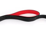 Primal Pet Gear Dog Leash 8ft Long - Black - Traffic Padded Two Handle - Heavy Duty - Double Handles Lead for Control Safety Training - Leashes for Large Dogs or Medium Dogs - Dual Handles Leads