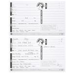 Juvale Pet Grooming Cards - 100-Pack, 8 x 5 in - Double-Sided Dog Grooming Client & Info Cards with Contact & Record Sections