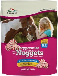 Manna Pro Bite-Size Peppermint Flavored Nuggets | 4 LB