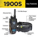 Dogtra 1900S 3/4 Mile Range Rechargeable E-Collar with Adjustable Levels for Dogs