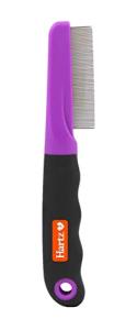 Hartz Groomer's Best Flea Comb for Dogs and Cats, Fine-Toothed Gentle Pet Comb for Detangling or Dematting Face & Paws (Pack of 1)