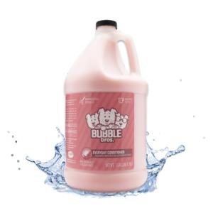Bubble Bros. Everyday Conditioner for Dogs, Gallon - Natural, Moisturizes and Conditions The Skin and Coat of Your Pets, Loosens Mats and Tangles, Eliminates Static in The Coat