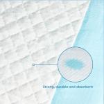Best Pet Supplies XL Puppy Pads 100 Count - Super Absorbent Dog Training Pads, Quick-Dry, Odor Control, Disposable Pee Pads, Leak-Proof Wee Wee Pads for Indoor Dogs – Baby Blue XL, 100 Pack