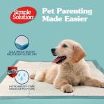 Simple Solution Extra Large Pee Pads For Dogs, Puppy Potty Training, Leak Proof Dog Pads, Pet Pee Pad, Disposable Puppy Pad, XLARGE 28"x30"