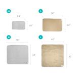 Pet Parents Pawtect® Pads Washable Dog Pee Pads (2pack) of 18x24 Premium Pee Pads for Dogs, Waterproof Training Pads for Dogs & Reusable Dog Pee Pads! Whelping & Modern Puppy Pads!