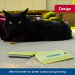 Coastal Pet Safari Cat Flea Comb - Tick & Flea Comb for Cats - Avoid Dry Skin - One Size