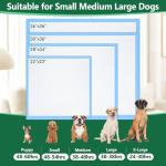 Gimars Thicker Heavy Absorbency Pet Training Puppy Pads 28"x34"- Extra Large Disposable Polymer Quick Dry No Leaking Pee Pads for Dogs, Cats, Rabbits and Other House Training Pets, 30 Count
