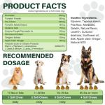 200 Chews No Poo & Flea and Tick Prevention Chew for Dogs-2 in 1 Control Coprophagia & Flea Tick Supplement-All Breeds-Natural Soft Treats Deterrent Eat Poop-Oral Fleas Ticks Chews-Lamb Flavor