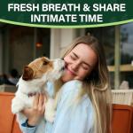 200 Chews No Poo & Flea and Tick Prevention Chew for Dogs-2 in 1 Control Coprophagia & Flea Tick Supplement-All Breeds-Natural Soft Treats Deterrent Eat Poop-Oral Fleas Ticks Chews-Lamb Flavor