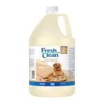 PetAg Fresh ’n Clean Oatmeal ’n Baking Soda Shampoo - Tropical Fresh Scent (15:1 Concentrate) - 1 Gallon - Nurtures Dry, Itchy Skin with Vitamin E & Aloe - Strengthens & Repairs - Soap Free