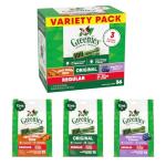 Greenies Regular Dental Dog Treats, 3-Flavor Variety Pack, (3) 12 oz. Pouches, 36 Total Treats