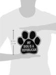 Imagine This Paw Car Magnet, My Dog is a Republican, 5-1/2-Inch by 5-1/2-Inch